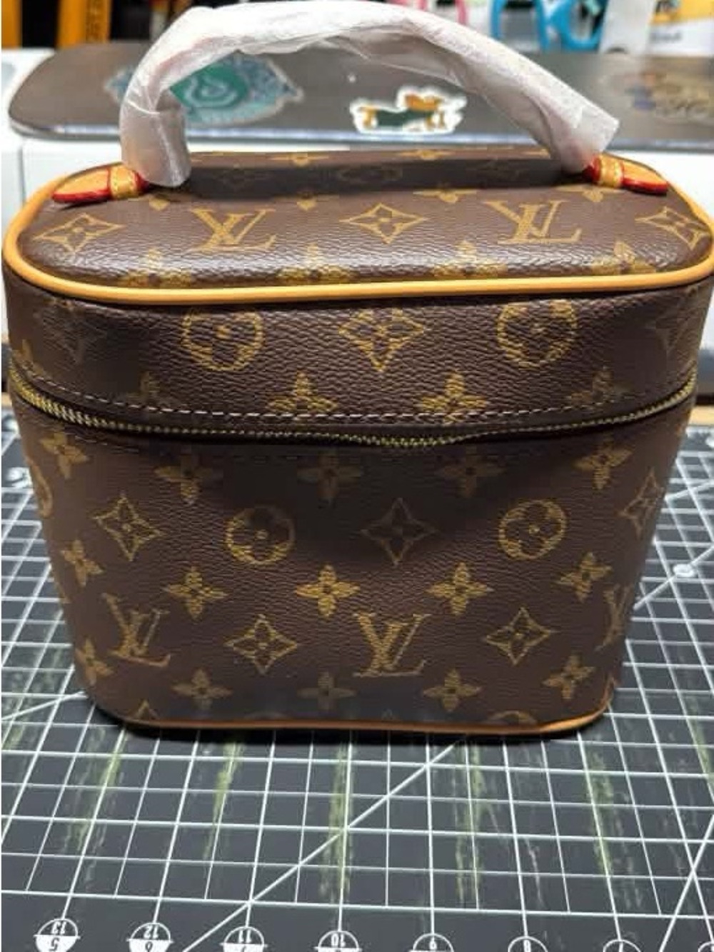 Inspired by Brown Monogram Vanity Case